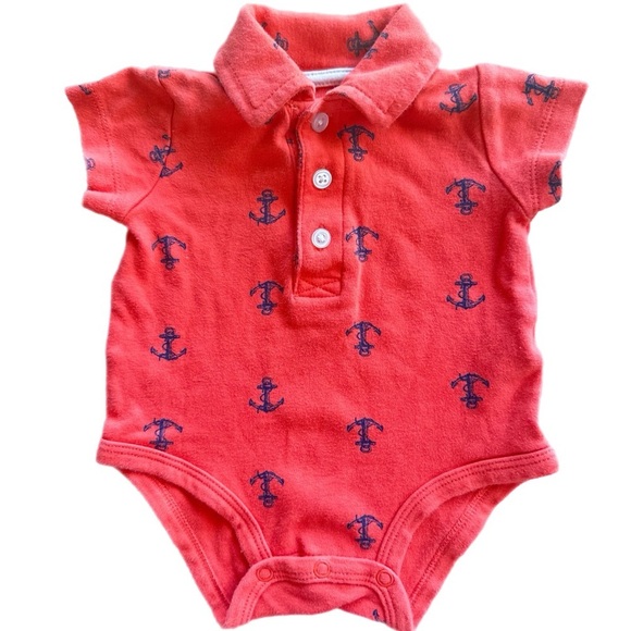 Carter’s 3 Month Boys  Short Sleeve Diaper Shirts/Onesies Bundle - Picture 2 of 6